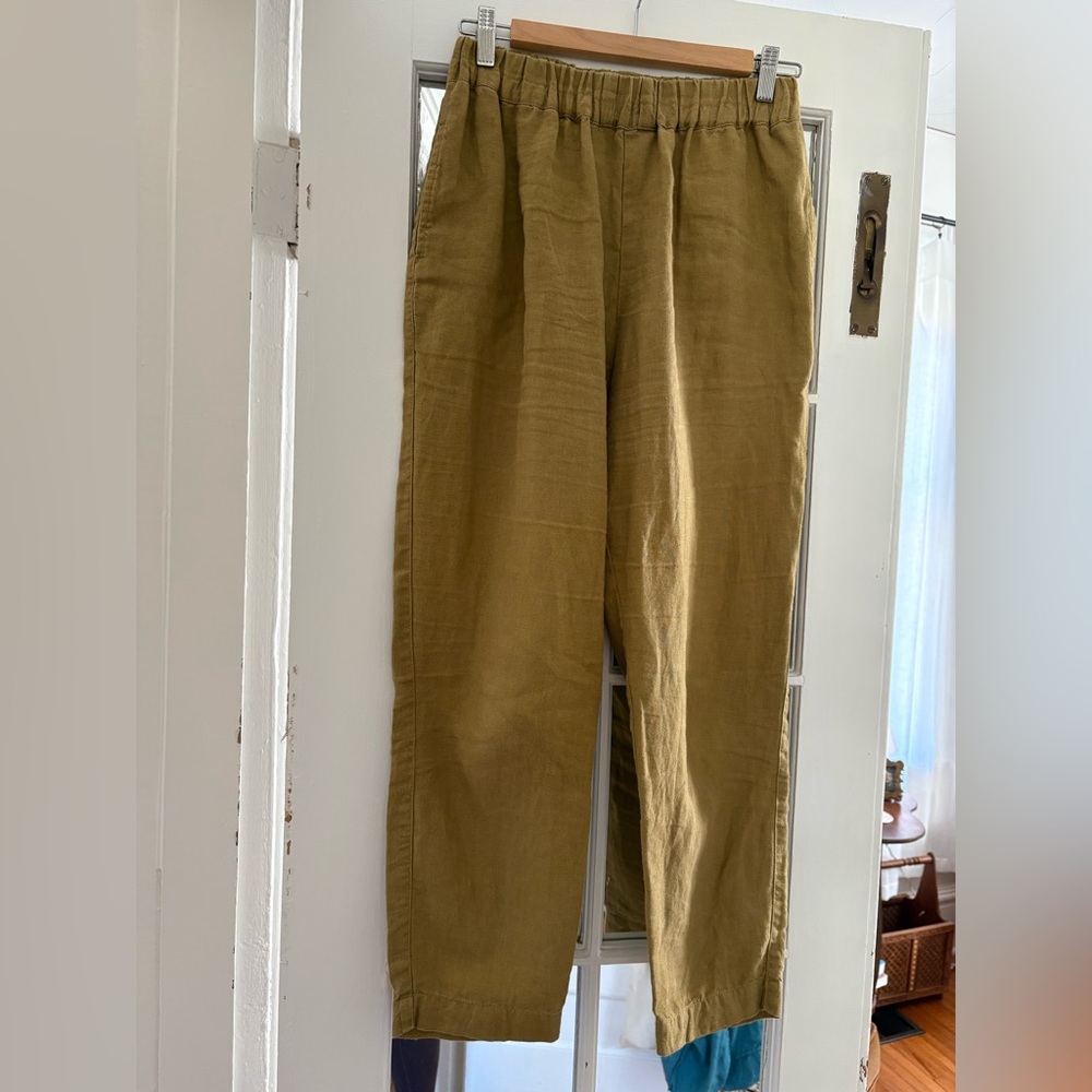 notPERFECTLINEN cropped pants